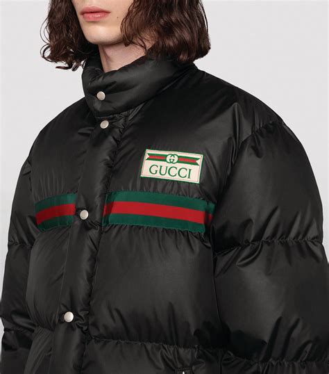 gucci puff jackets|farfetch gucci jacket.